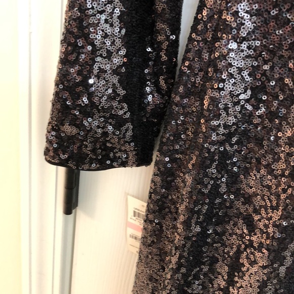 INC Black Sequins Sheath Dress - Picture 8 of 11